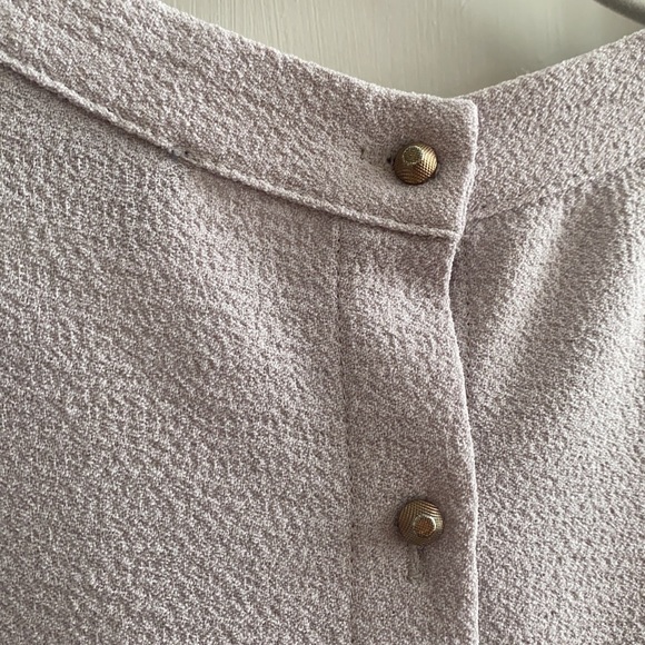 ASTR Capped Short Sleeve Back Button Top Size S - Picture 10 of 13